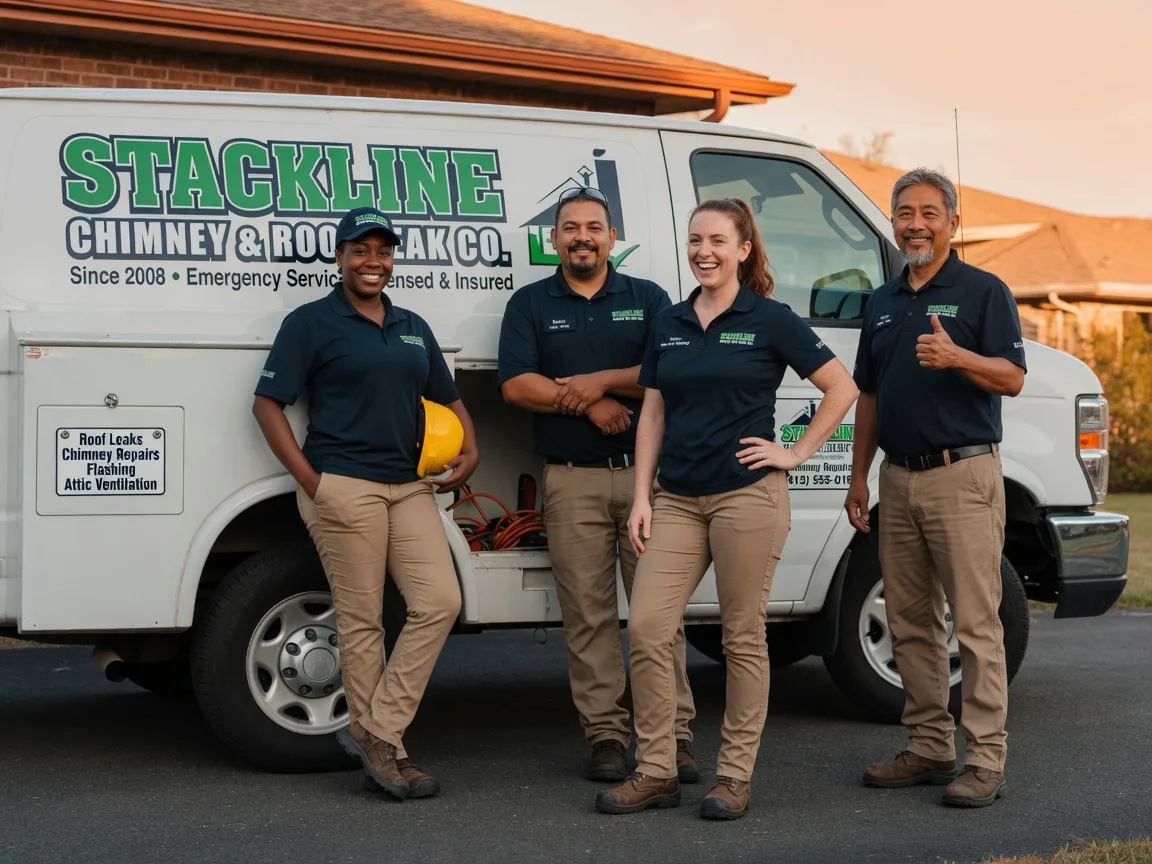 Chimney flashing repair company in Jefferson, TX